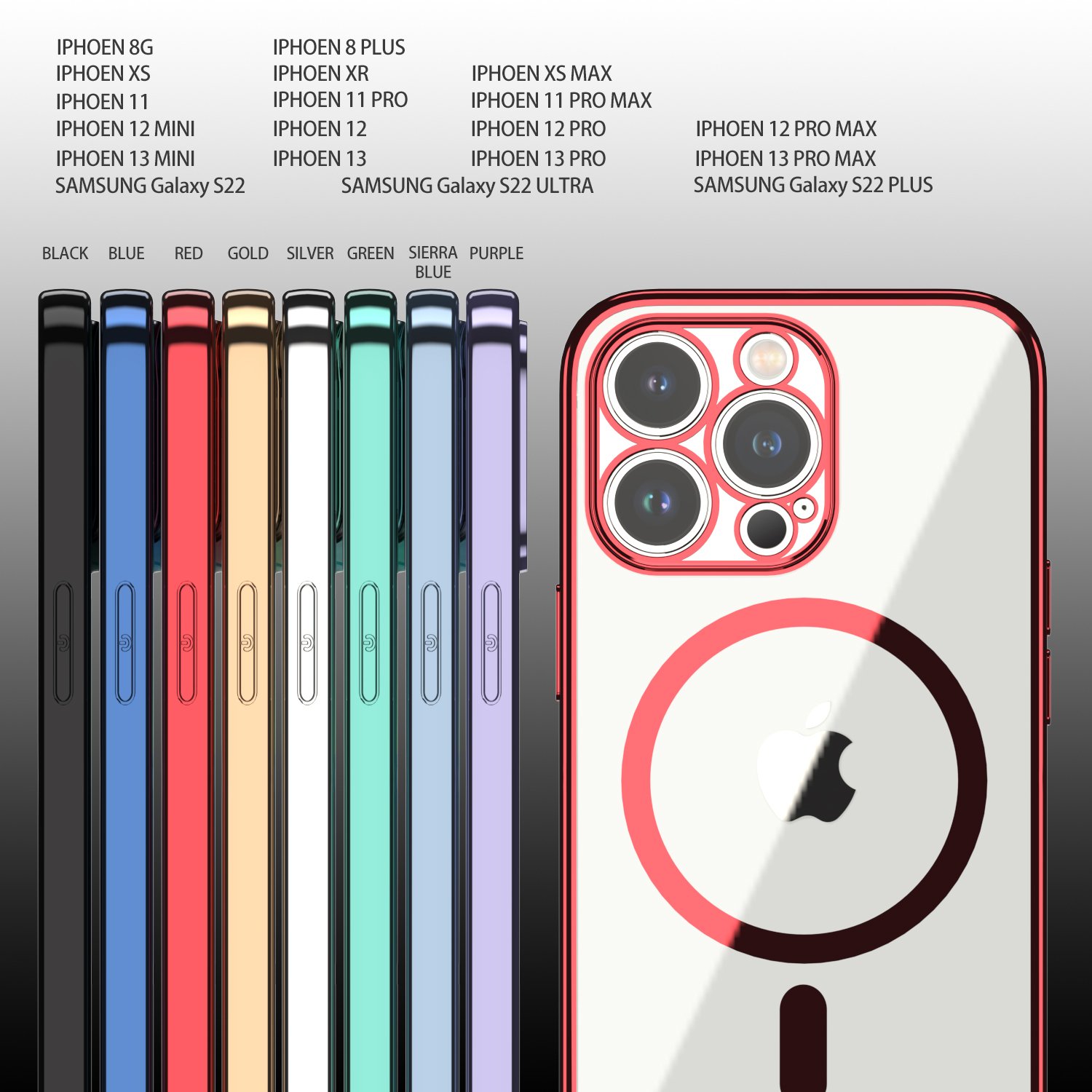 electroplated tpu iPhone case