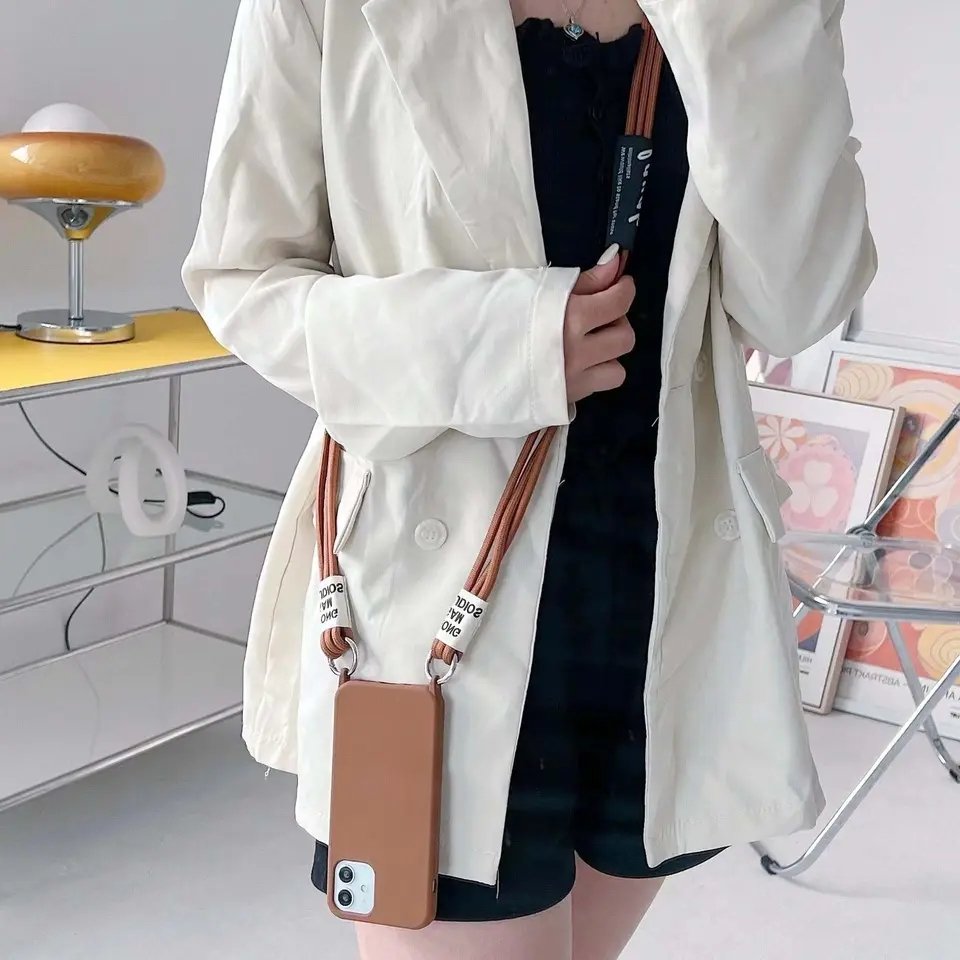 acrylic crossbody phone case