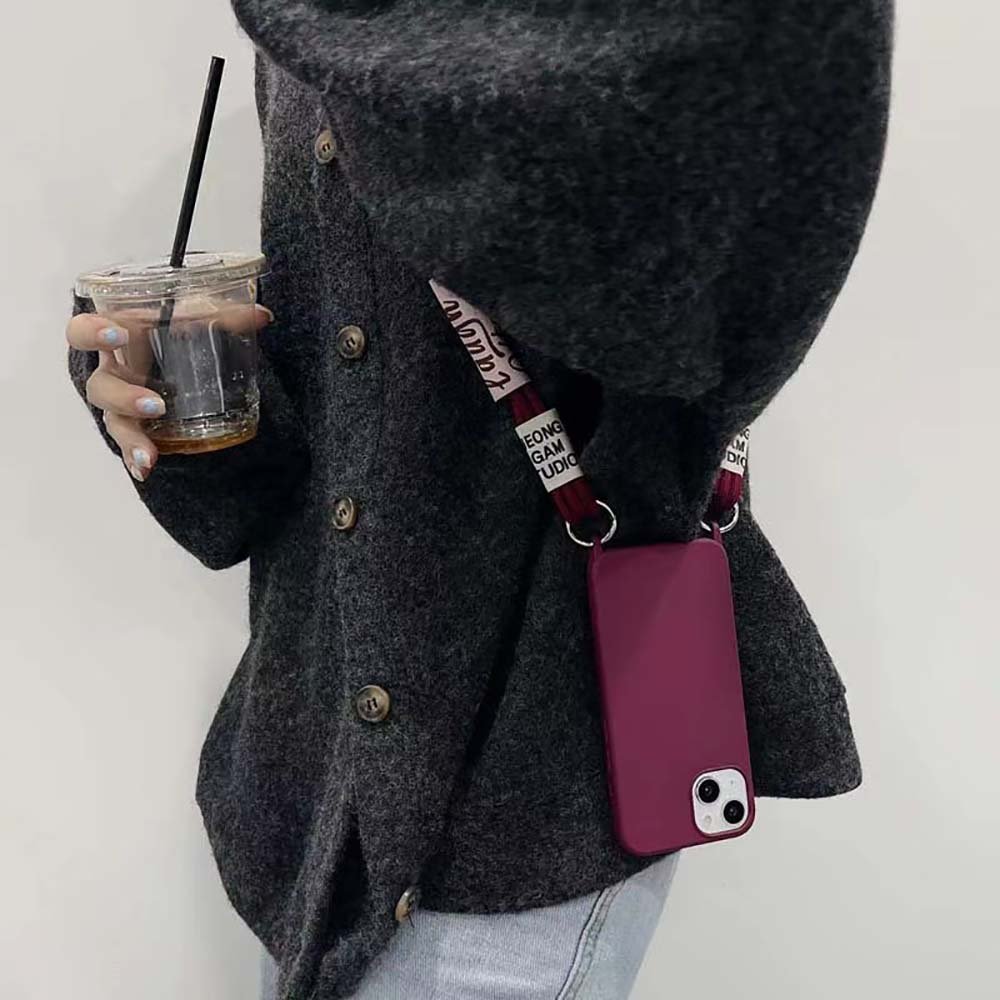 acrylic crossbody phone case