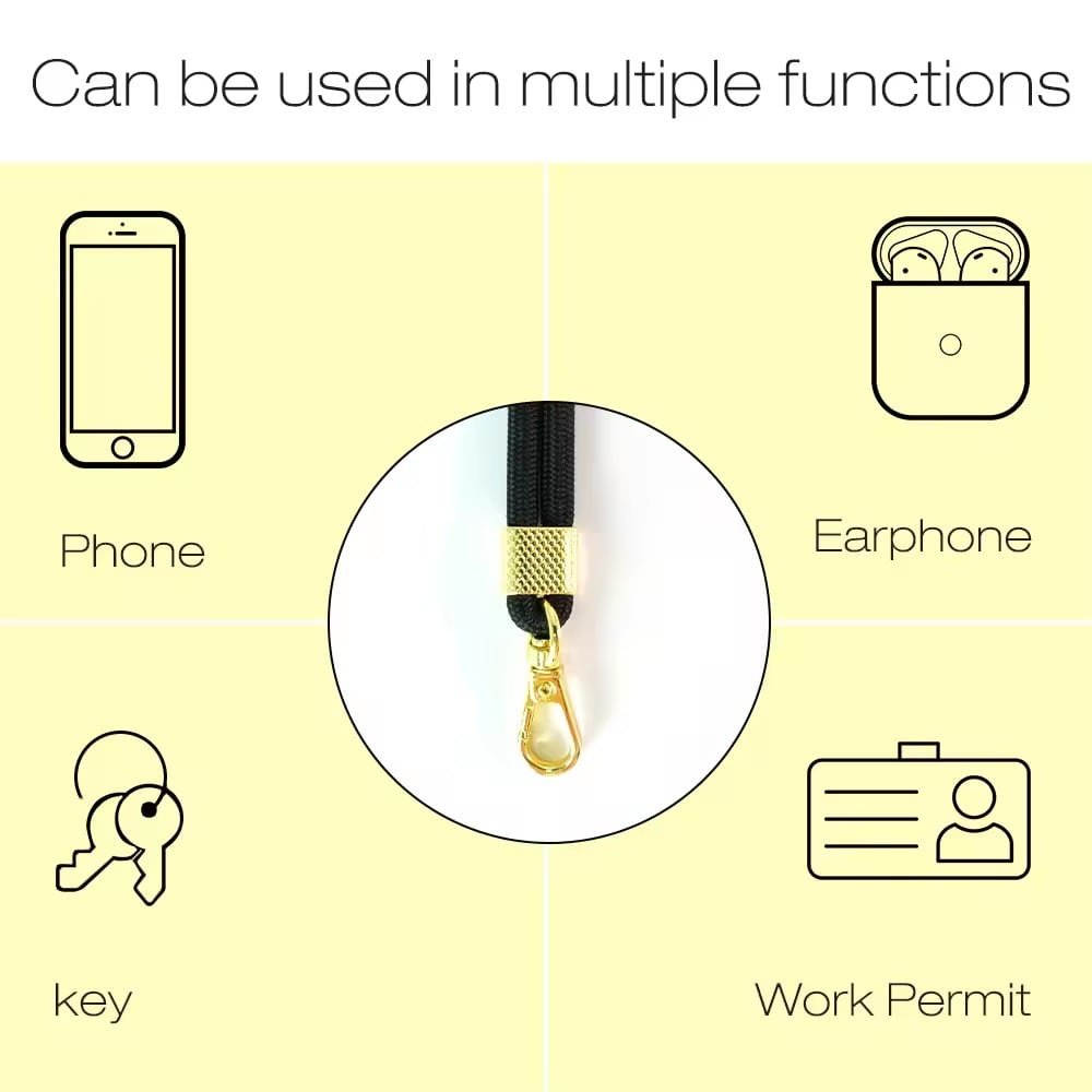 adjustable phone case lanyard