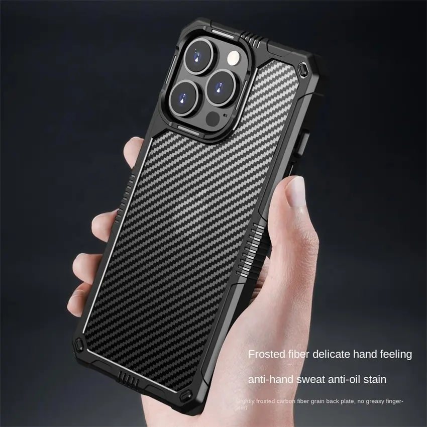 Carbon Fiber Frosted case