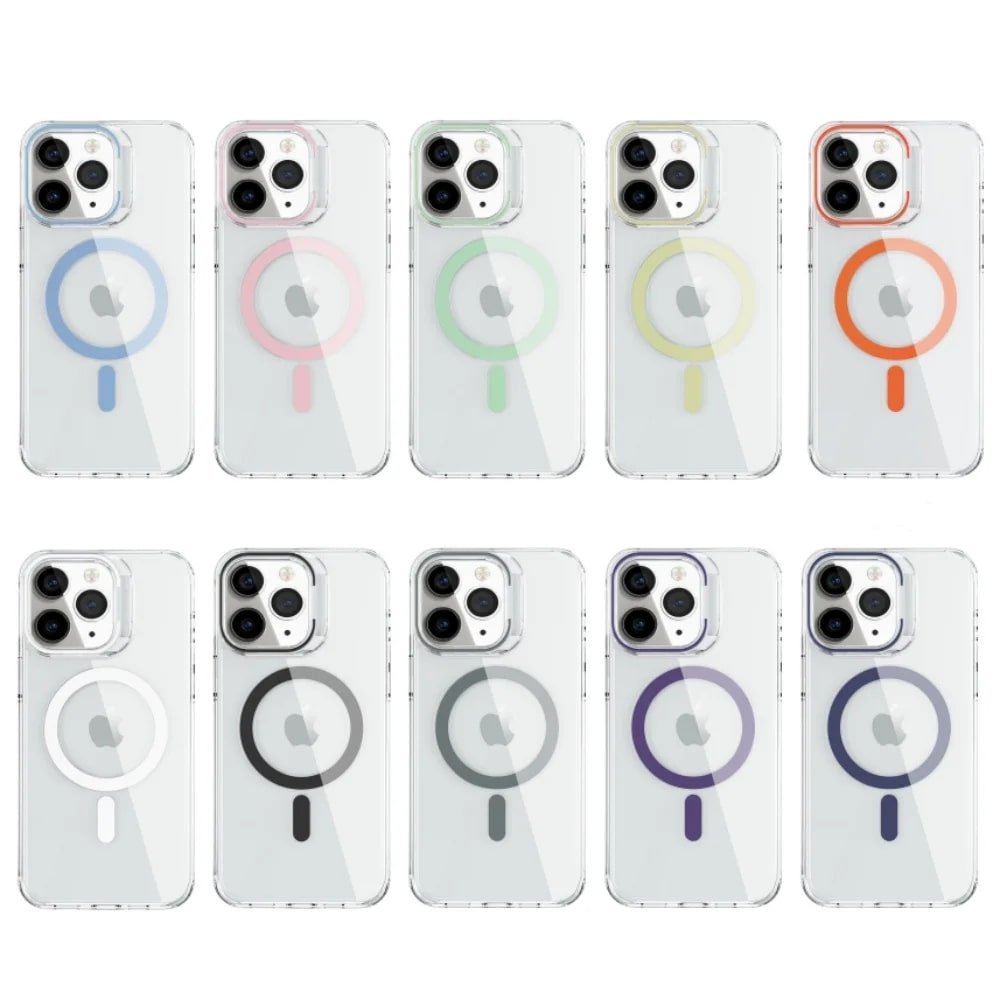 clear acrylic magnetic phone case