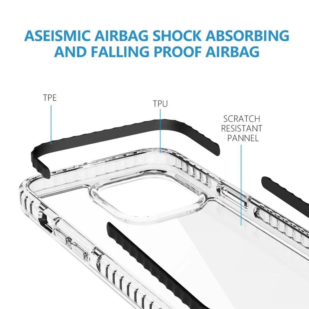 clear shockproof bumper case