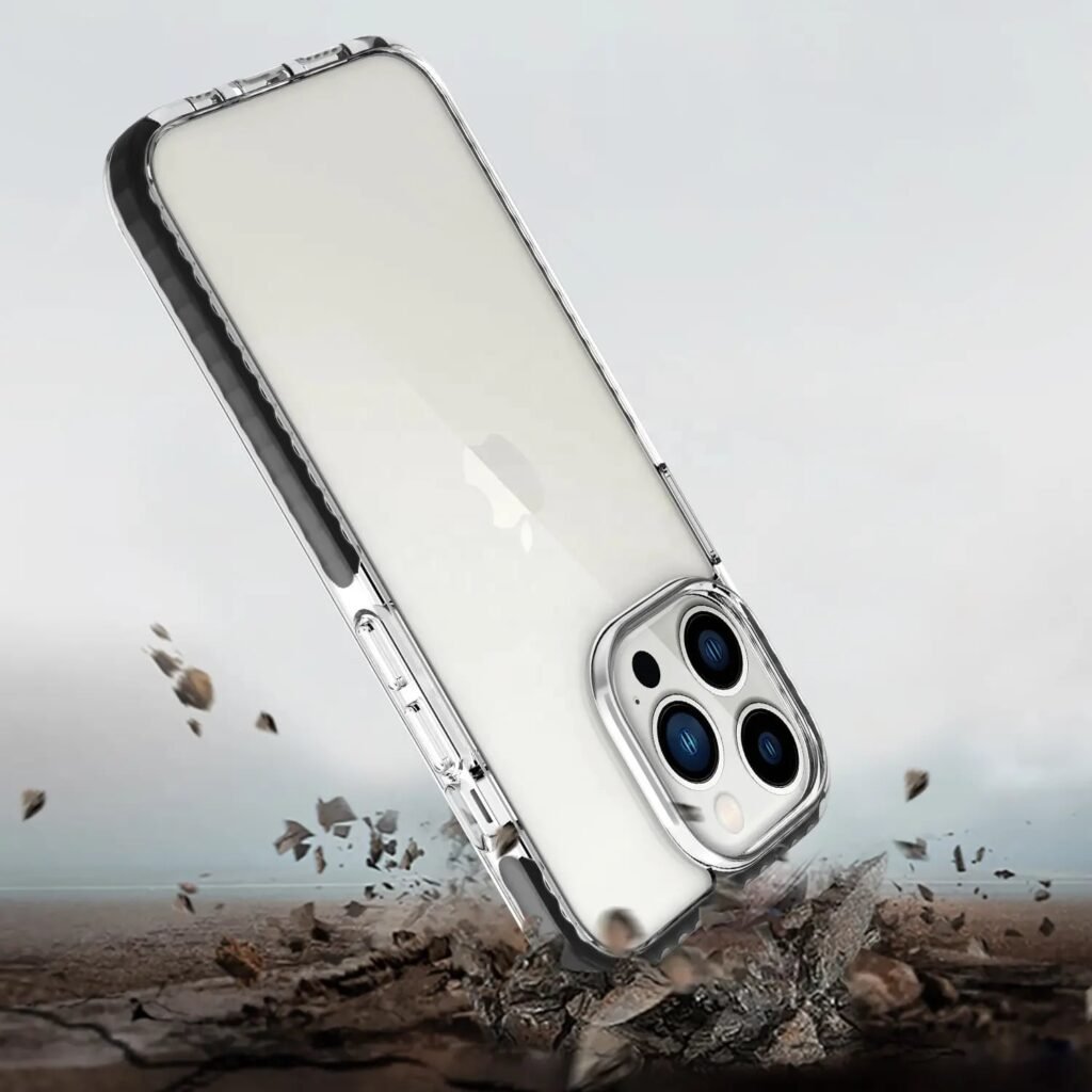 clear shockproof bumper case