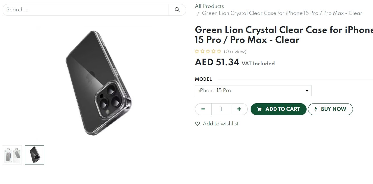 clear vire crystal case