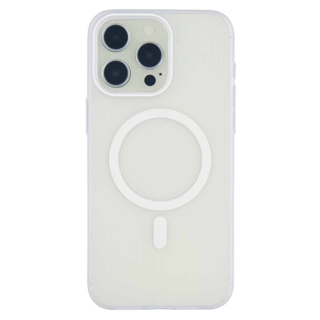 corrugated design magnetic case clear