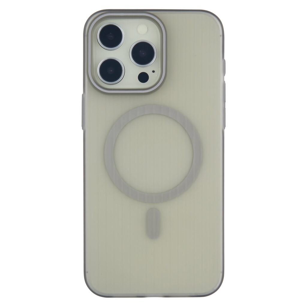 corrugated design magnetic case tea clear
