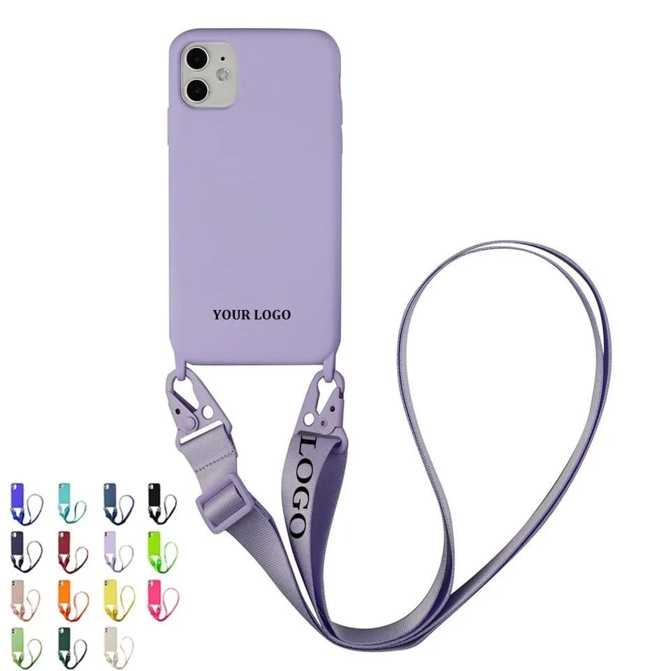 crossbody iphone case with landyard