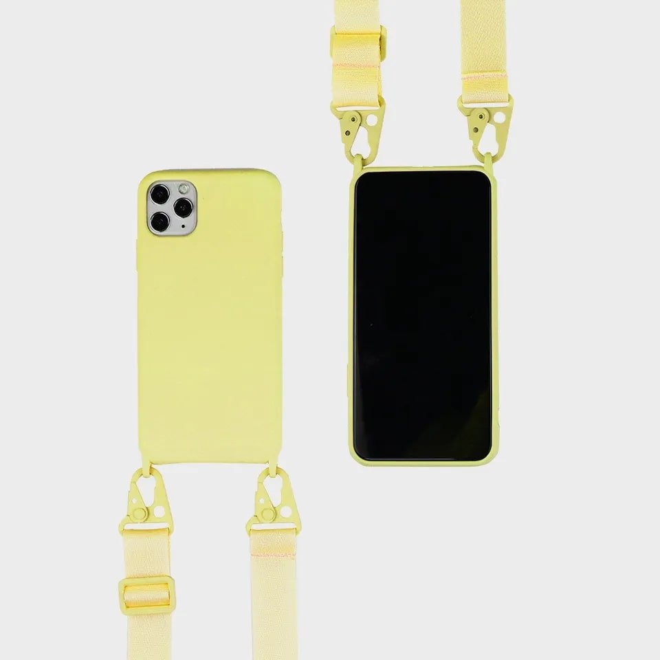 crossbody iphone case with landyard