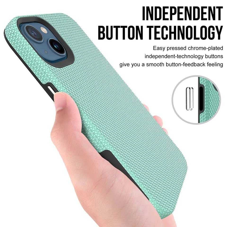 Detachable 2 in 1 Protective iPhone Case