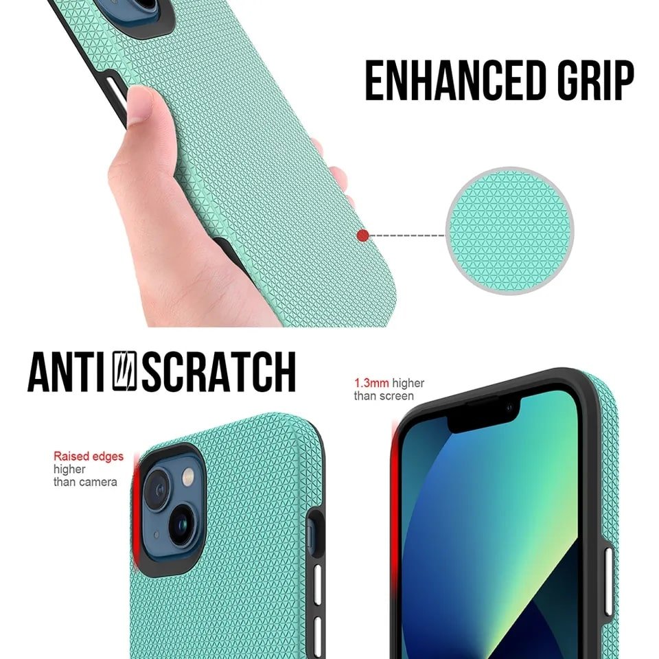 Detachable 2 in 1 Protective iPhone Case