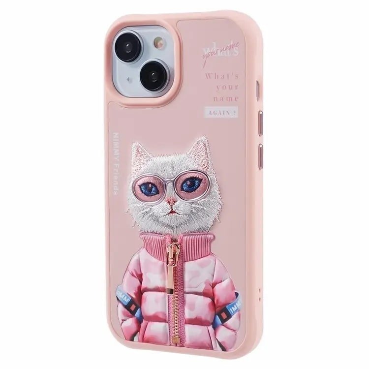 Glasses PET Series Embroidery Protective Case