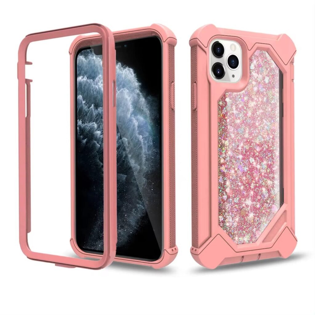 floating quicksand rugged case pink