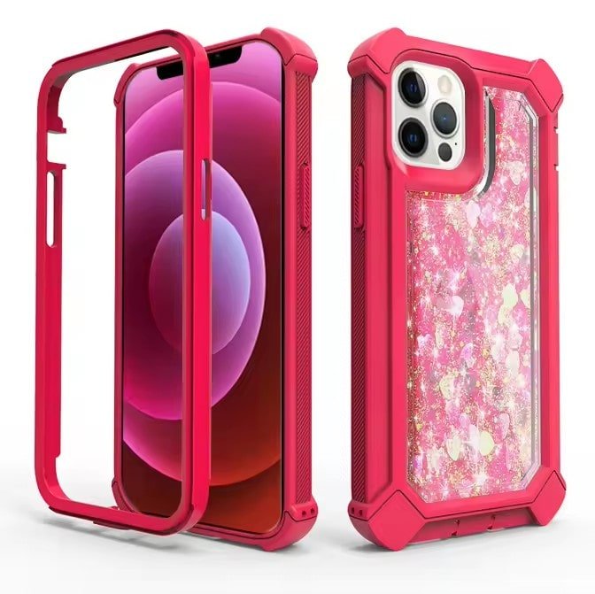 Glitter Floating Quicksand Rugged Case