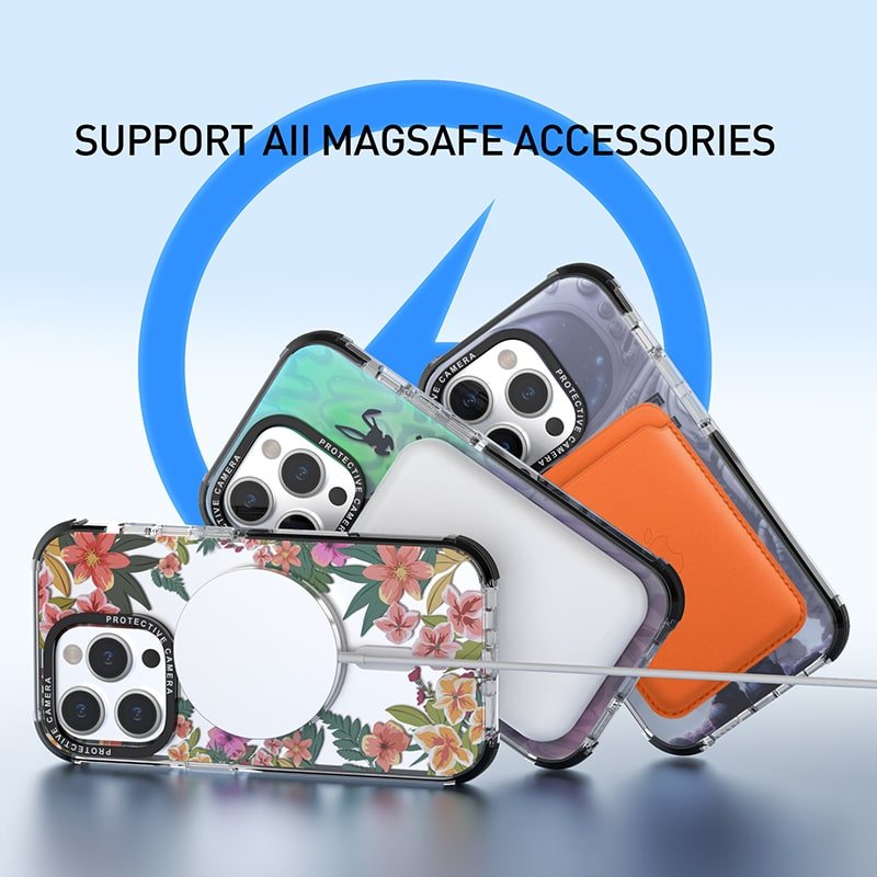 Floral Phone Case For iPhone 14 Pro Max