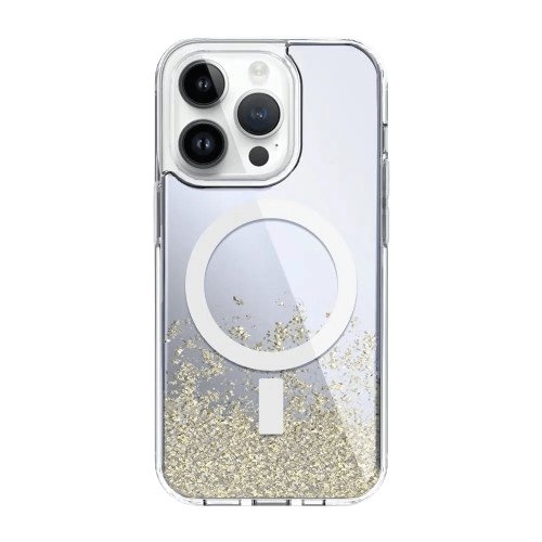 Glitter Powder Magnetic Glass Phone Case