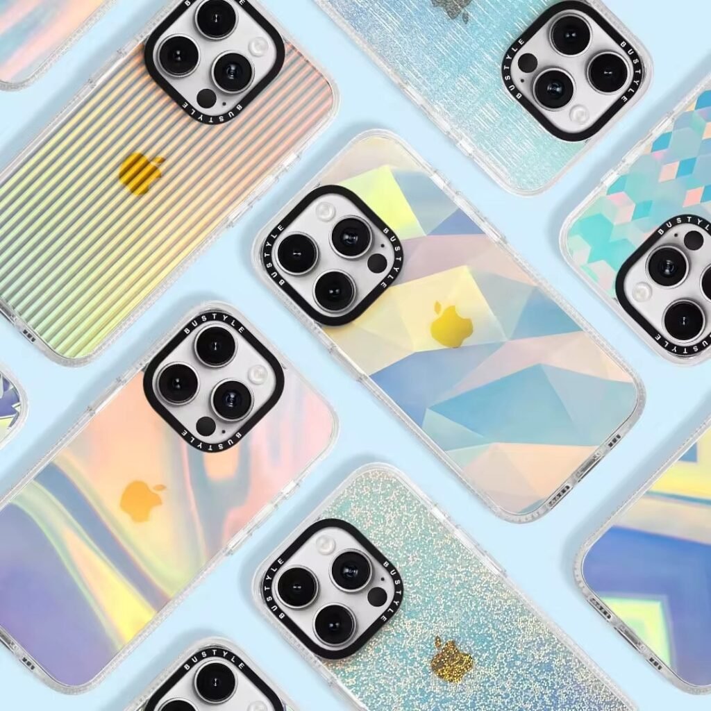 glossy detachable glorious hologram case