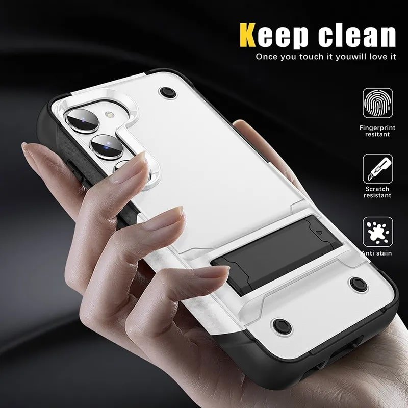 Hybrid Case With Kickstand For Samsung S23