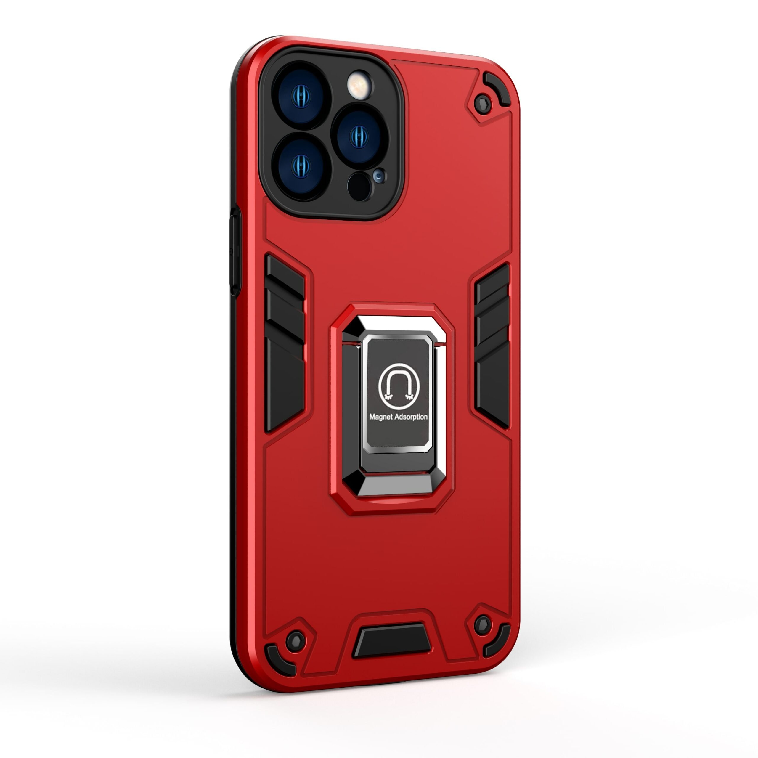 Shockproof Armor Case Hybrid Phone Case with Magnet
