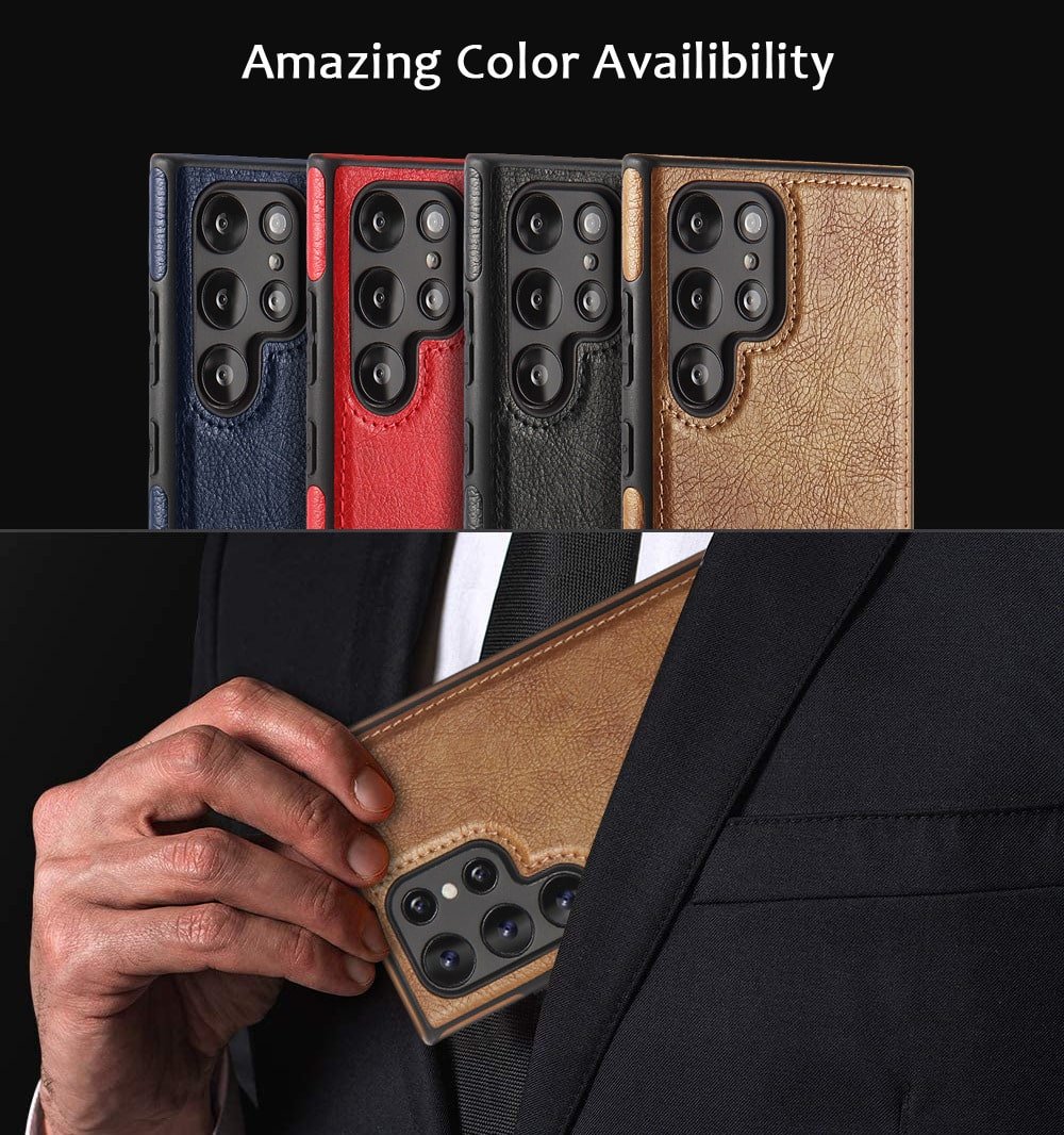Leather Phone Case for Samsung