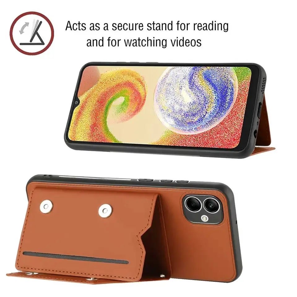 Leather Phone Case For Samsung Galaxy A54