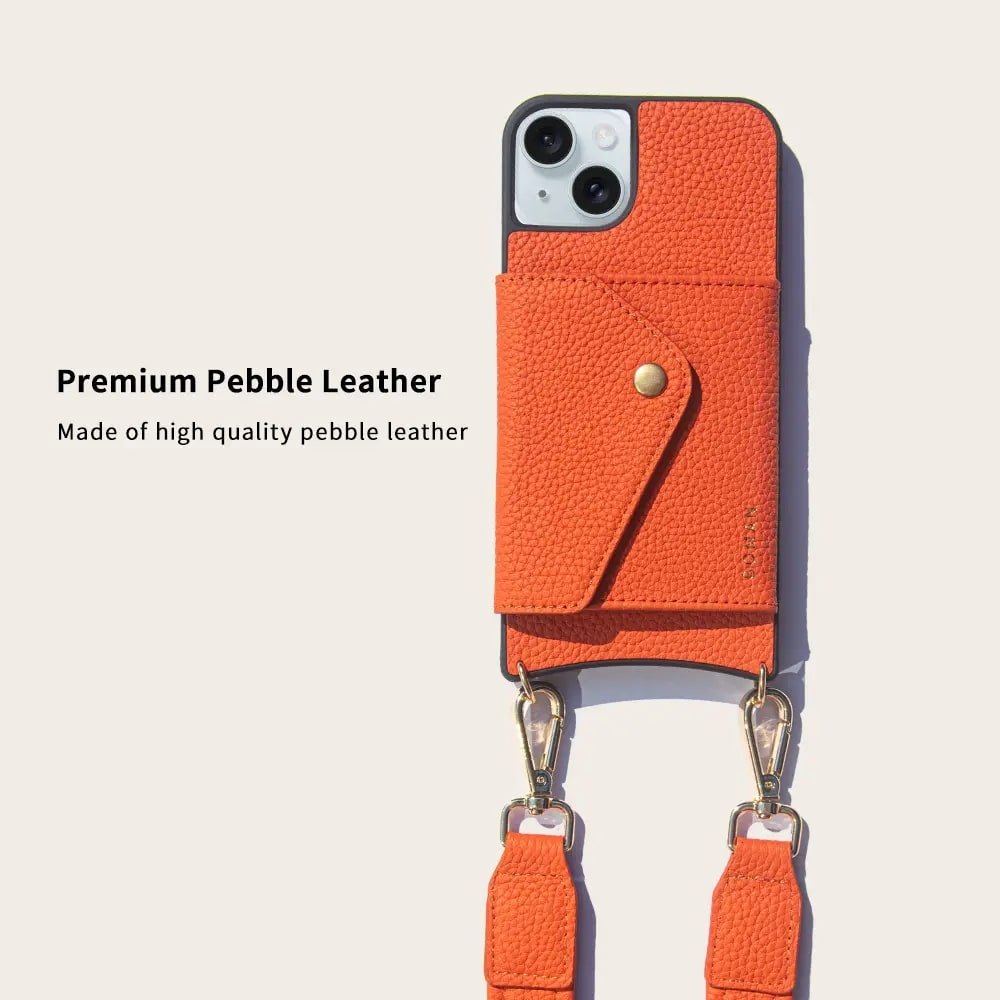 luxury crossbody phone case with slot