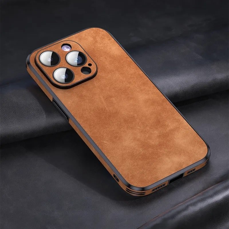 Luxury Leather Phone Cover For iPhone