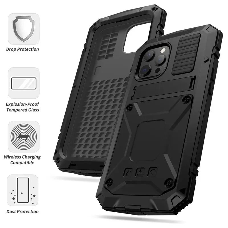 luxury rugged case armor 360 full protection