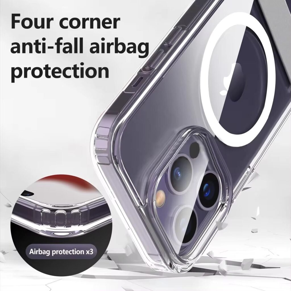 magnetic case with folding holder
