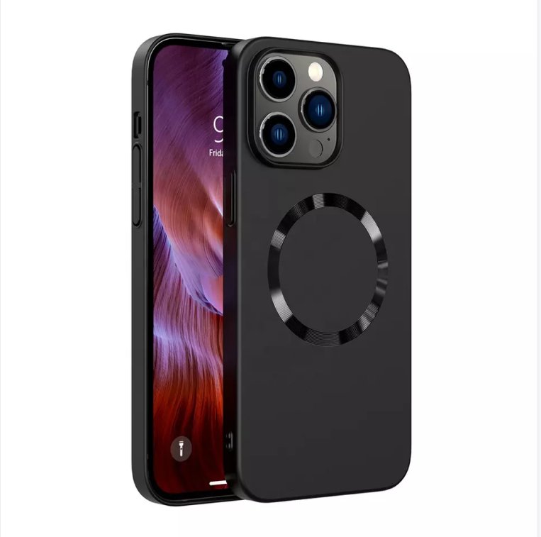 Thin Hard PC Magnetic Oil Painting iPhone Case