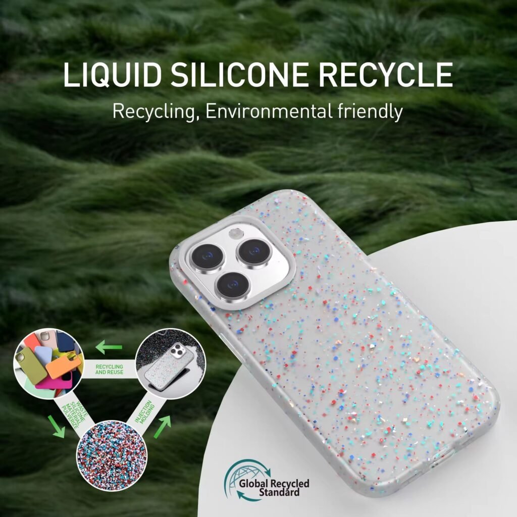 orientation recyclable liquid silicone case
