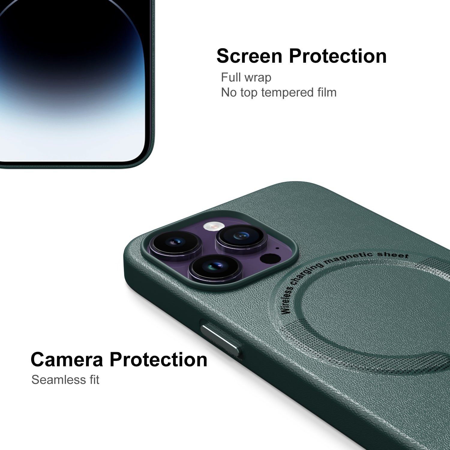 phone case with magnetic back