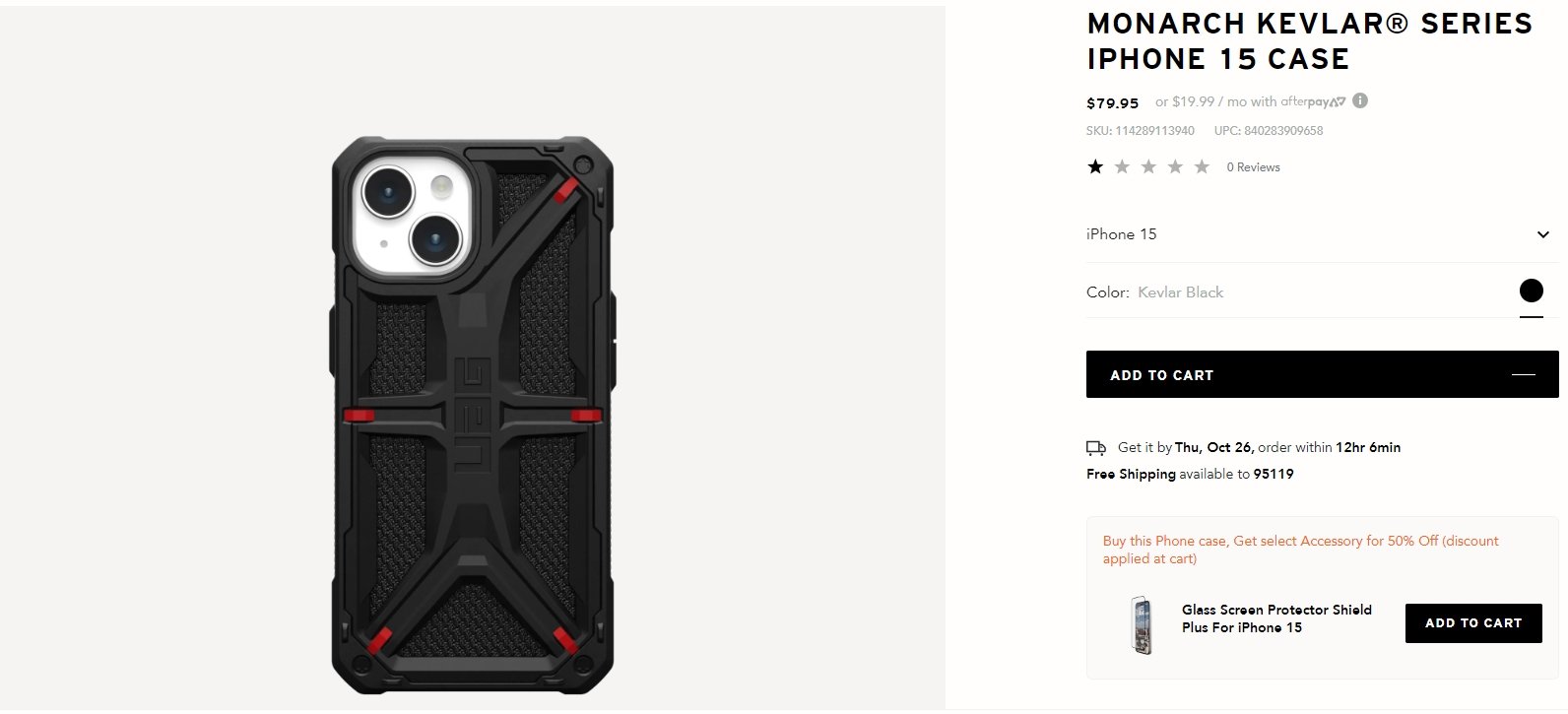 ultraguard armor case for iphone 15