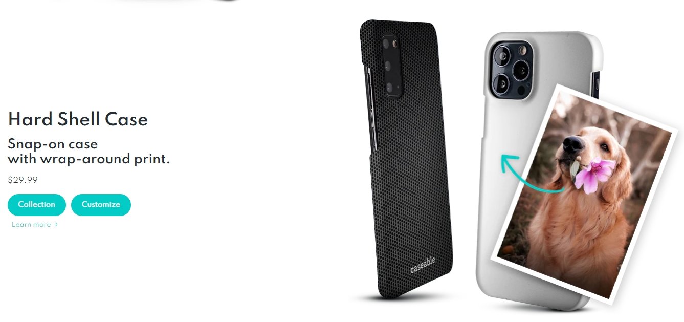 what are the materials behind hardshell phone cases
