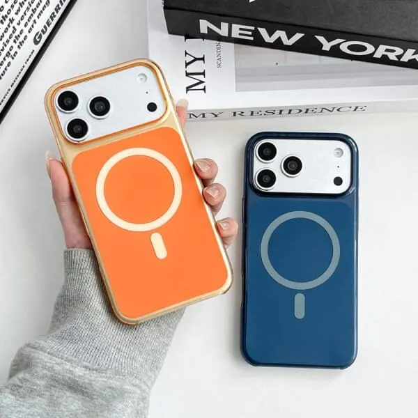 Magnetic custom phone case