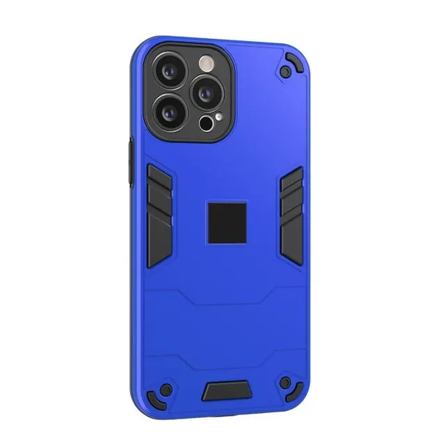 Military Armor Case for iPhone Built-in Magnet