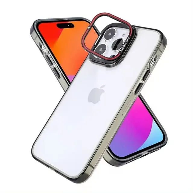 PC Magnetic Camera Ring Kickstand Case