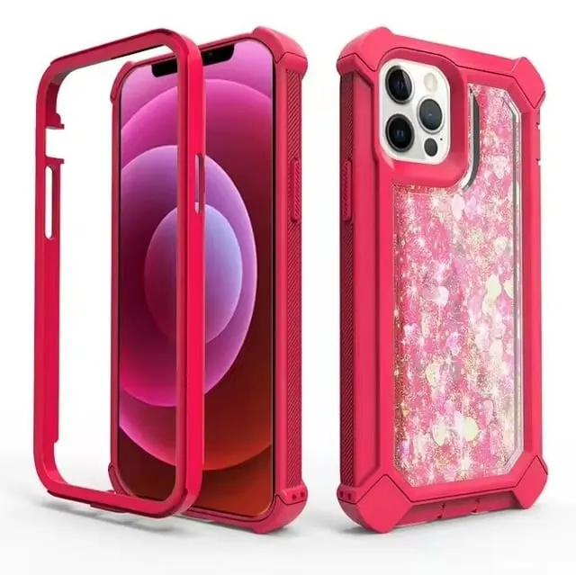 Glitter Floating Quicksand Rugged Case
