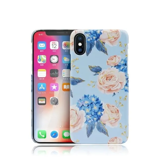 Flora Hard PC Cover for iPhone XS Max