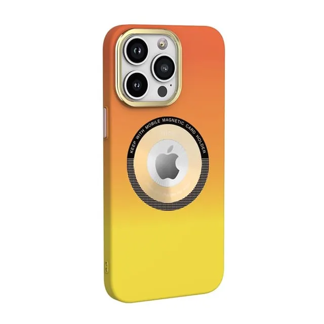 Angel Eyes Gradient Phone Case Shockproof Protective Magnetic Case