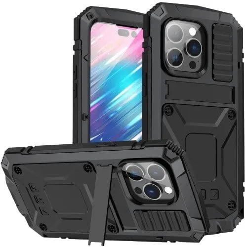 Full-Body Armor Rugged Case with Kickstand