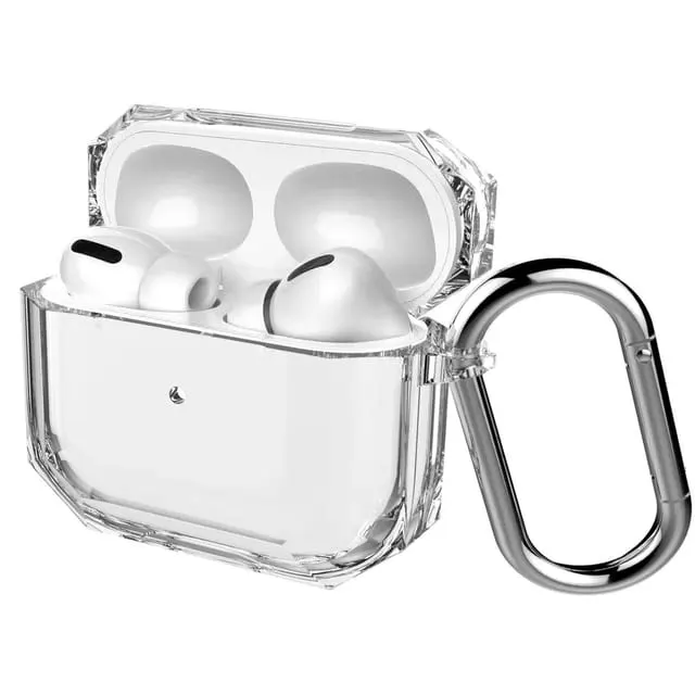 New Protection Crystal Clear Slim Shockproof Earbuds Case for AirPods
