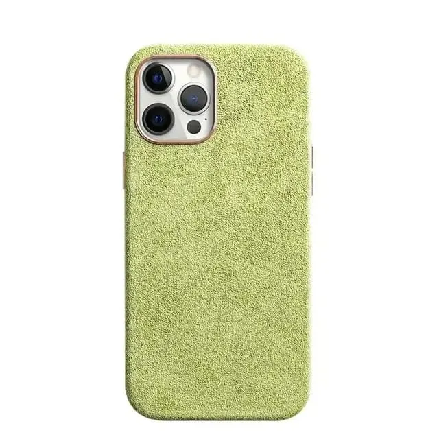 Wholesale Alcantara Case iPhone MagSafe Case