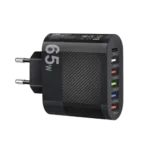 65W phone adapter with six ports