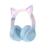 Cat ear gaming headphones