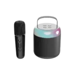 Wireless karaoke speaker with microphone