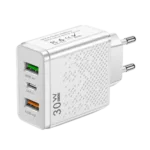 Charger with two USB ports